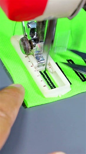 Sewing Buttonhole Close Shot