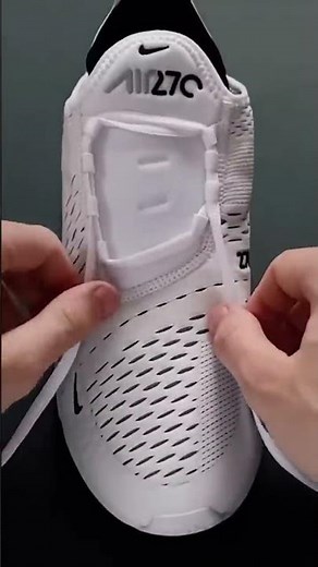 Best way to Lace Air Max 270 - How to Lace Sneaker Tutorial 4K HD