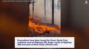 Greer Fire expands to 20,000 acres, over 700 personnel battling flames