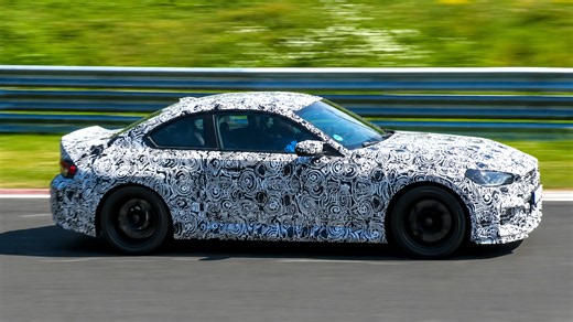 Nürburgring track testing reveals a prototype under pressure