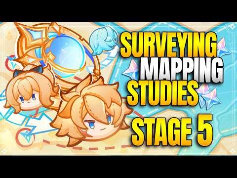 Level 5: Surveying the Desolate Crimson Sands | Surveying & Mapping Studies【Genshin Impact】