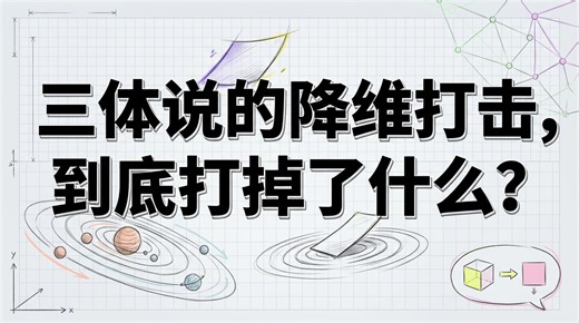 降维打击的真相 | 消失的维度与信息骨架 | 科技与物理深度解析