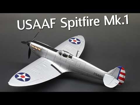 What If The USA Had Spitfires Before World War Two? Fictional Airfix Spitfire Mk1 Model Kit Build