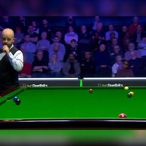 "Touching ball" How unlucky is Luca Brecel here 😶 | WST