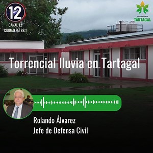 ⛈️TORRENCIAL LLUVIA EN TARTAGAL En el programa de La Cuenta...