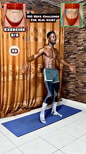 304K views · 4.8K reactions | 100 Reps Slim Waist Workout Challenge: Build Slim Waist In 30 Days #slimwaistworkout #absworkout #losebellyfat #homeworkout | Doctor CC Fit | Facebook