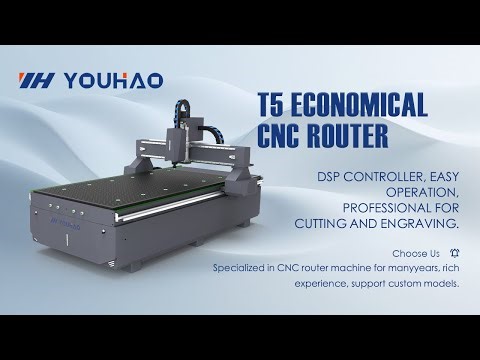 T5 CNC Router Machine with rotary