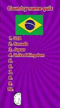 Guess the Flags 🏴 - Quiz Part 412