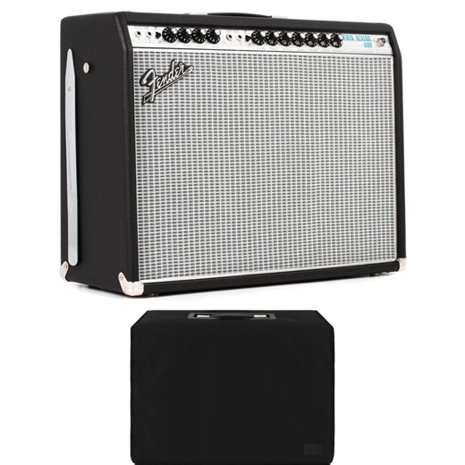 Fender '68 Custom Twin Reverb 2x12-inch 85-watt Tube Combo Amp with Deluxe Padded Cover