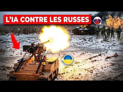 4 fois où l’Ukraine a lâché ses robots contre les Russes… Destruction totale