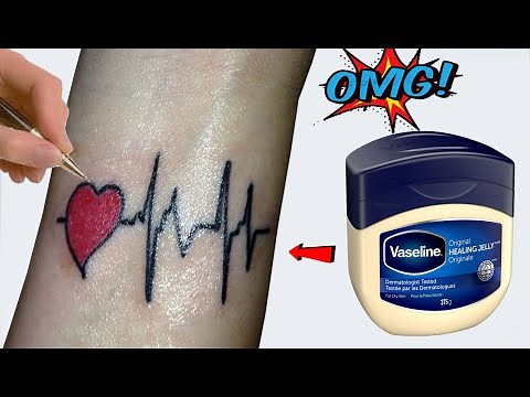How to make tattoo at home | Diy tattoo with pen