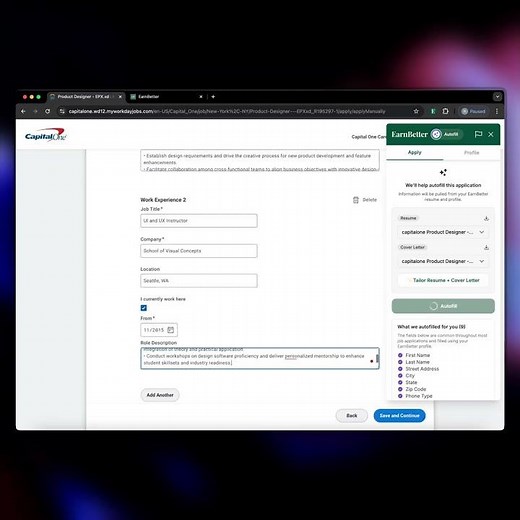 Free Chrome Extension that Autofills Job Applications