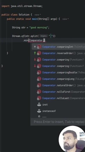 Find the Smallest Word in a String Using Java | Java Interview Question