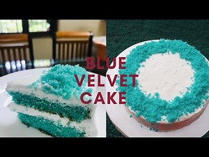 How to make velvet cake | Blue Velvet Cake | cake recipes || Umma's tasty world