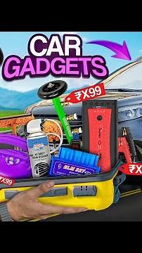 Top 10 Must-Have Car Gadgets 🚗✨ | TECH iELA |