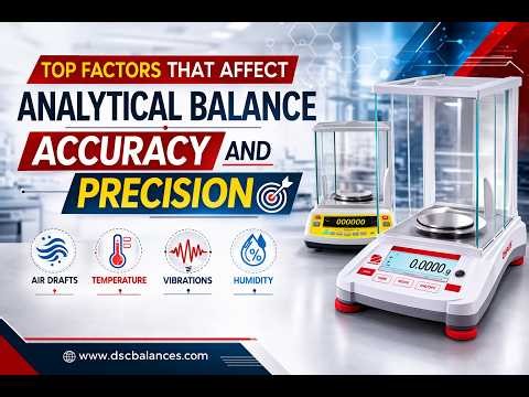 Top Factors That Affect Analytical Balance Accuracy and Precision | Avoid Weighing Errors in the Lab