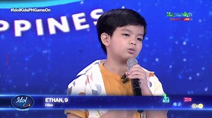 1.1M views · 27K reactions | Ethan fascinates Judges with adorable take on Maki's “Dilaw” #IdolKidsPHGameOn #IdolKidsPhilippines #IdolKidsPH #IdolPhilippines #ABSCBN | Idol Philippines | Facebook
