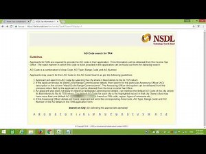 How to Know Your Jurisdiction PAN AO and TAN AO in just 30 Seconds.