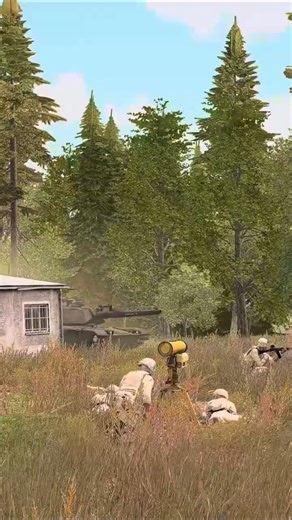 Suddenly, brutal deadly attack in the hill | ARMA III #shorts #war #trending