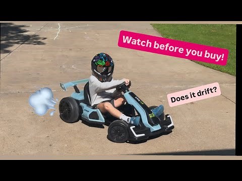 Hikole Go Kart Review. Is this a kids dream drift/go cart cruiser?!