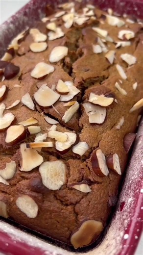 Delicioso Queque de Plátano y Avena en Licuadora
