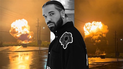 Massive explosion in Toronto is actually just a stunt for a Drake music video