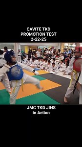 CAVITE TAEKWONDO PROMOTION TEST 2-22-25 Jmc Taekwondo Cavite Jins in Action! 🥋🇰🇷🔥 | Jmc Martial Arts Bacoor