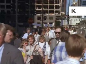 1990s America, Chicago, Street Scene