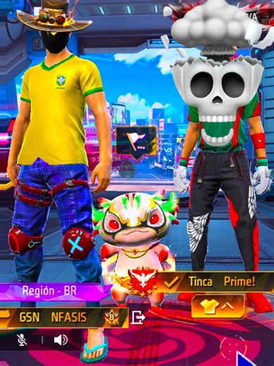 Soy Tinca y el Rey de la Deserd en Free Fire