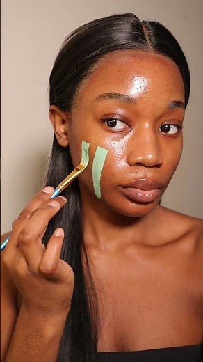 Try this easy face paint makeup hack for Halloween 👻 // KVDxHALLOWEEN