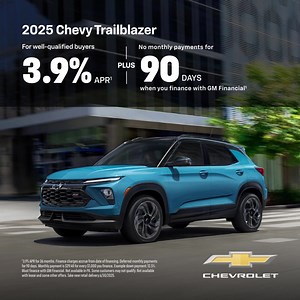 222K views · 183 reactions | Get behind the wheel of the small SUV that’s built to tackle big adventures with great offers on the 2025 Chevy Trailblazer. | Chevrolet | Facebook