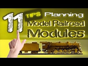 11 Tips Planning Model Railroad Modules Construction |💥