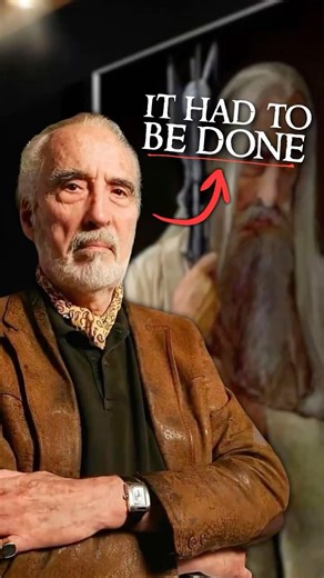 Christopher Lee On Peter Jackson Removing Things From LOTR...