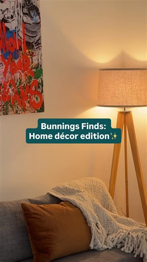 Bunnings Warehouse New Zealand on Instagram: "Elevate your living room with these Bunnings finds 🥰✨ @flexistorage ‘Clever Cube’ @verve.lighting ‘Lizelle Tripod Floor Lamp’ @verve.lighting ‘Rice Paper Shade’ Visit our website for more inspo via the link in bio ⬆️ #HomeDecor #HomeInspo #BunningsFinds"