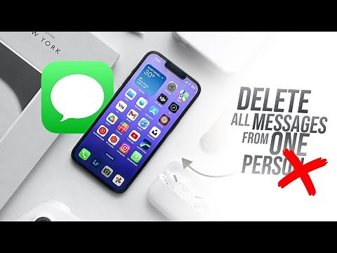 How to Delete All Messages from One Person on iPhone (tutorial)