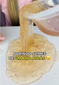 Slime de 1 ano: Recuperando Texturas Antigas