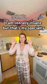 interviewing a bipolar comedian