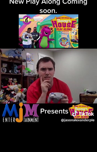 New play along video is coming! It’s “Come On Over To Barney’s House” dropping in the neighborhood soon to my @YouTube channel #mjmentertainment DON’T MISS IT 😁 #jasonalexanderple #barneyandfriends #comeonovertobarneyshouse #myjazzymac #myjazzymacentertainment #myjazzymacplayalong