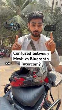 Mesh vs Bluetooth Intercom 😳 Which One Is Better? | Q8 vs V6 Pro+ #ejeas #intercom