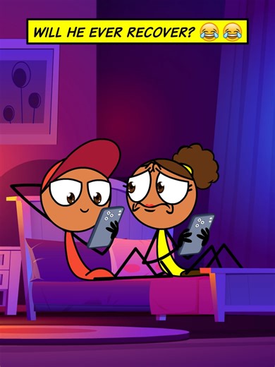 How to end a relationship 😂😂 . . #animationmeme #couplecomedy #adobeanimate #2danimation #2d #funnycartoon