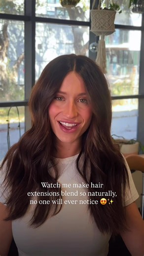 Clip-ins that actually blend 🤍 Soft, seamless, and made for fine hair — no damage, no commitment, just really good hair. Length volume in minutes ✨ Confidence you can clip in 💕 @Sarah Magda | SRQ Hairstylist #clipinhairextensions