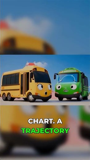 Tiny Bus vs Giant Monster Truck - Who Wins? #SkyHighShowdown #KidsAnimation