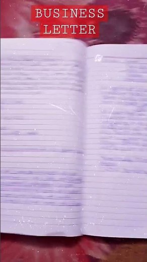 BUSINESS LETTER format and sample👍. #learning #english #letter #writing