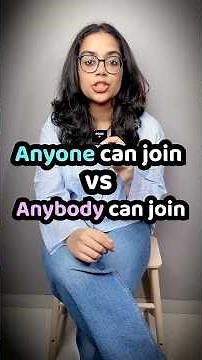 Stop Guessing! | Anyone Vs Anybody | Formal & Informal English | English With Ananya