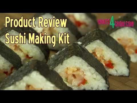 Product Review - Sushi Making Kit - Manual Sushi Machine - Make Sushi at Home!!!