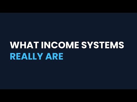 What Income Systems Actually Are (And What They Are Not)