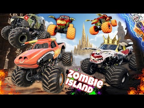 Monster Truck Time Warp: Dinosaur Monster Truck Rescue Through Historic Eras! BeamNG Drive