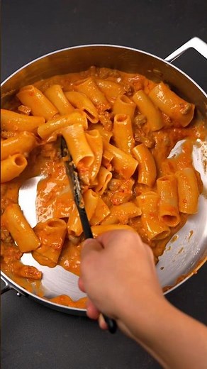 Rigatoni alla zozzona #pasta #rigatoni