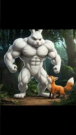 The Fox and the Rabbit #animation #cute #funny #animals