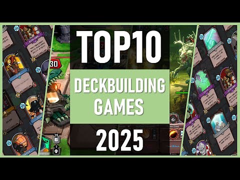 TOP10 Deckbuilder Games | Best New Card Game Deckbuilding 2025